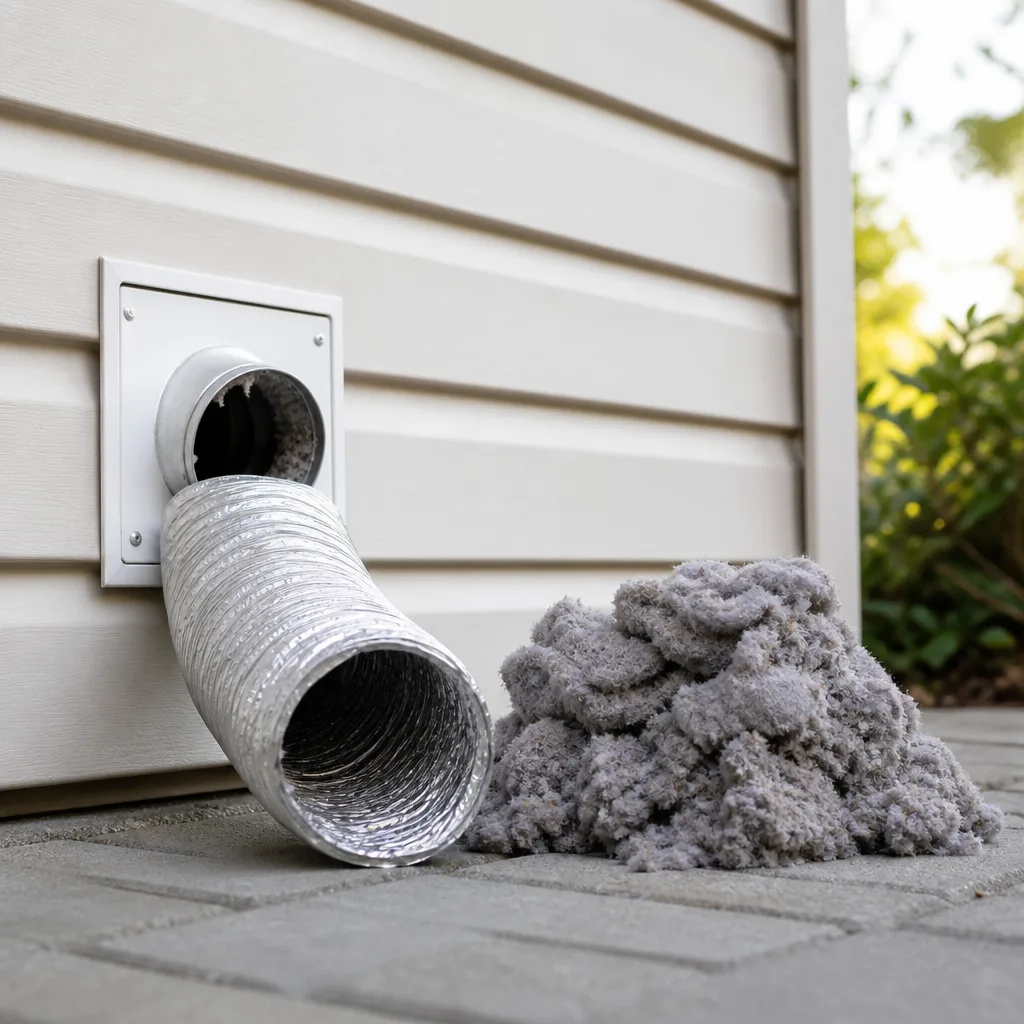 Dryer vent cleaning