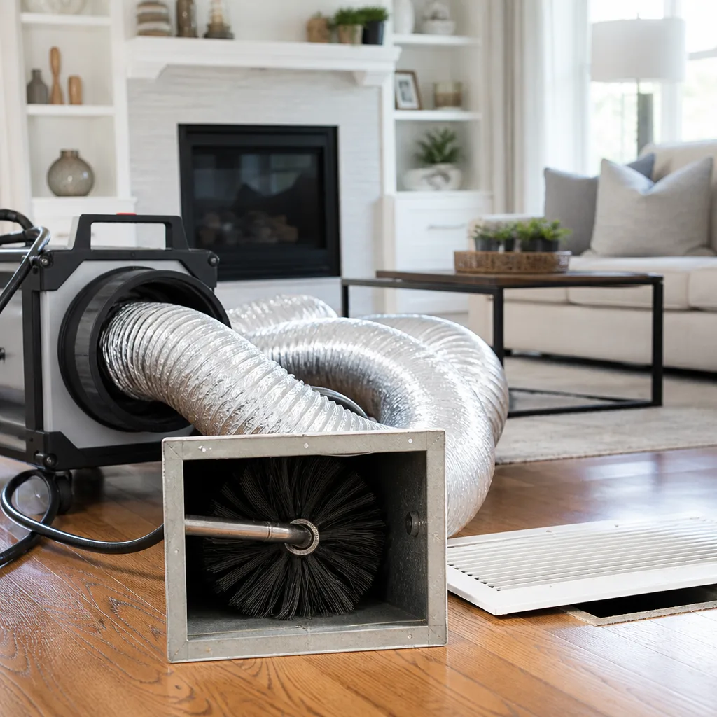 Whole-home duct cleaning